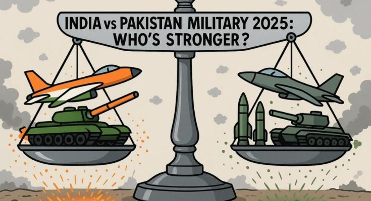 India vs Pakistan Military Strength 2025: Comparing Armed Forces and Weaponry