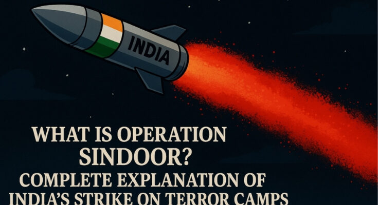 What is Operation Sindoor? Complete Explanation of India's Strike on Terror Camps